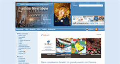 Desktop Screenshot of fiammanirenstein.com